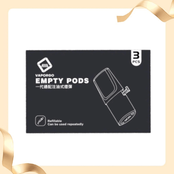 EMPTY注油式空倉丨一代通用拋棄式煙彈丨重複使用・省錢首選