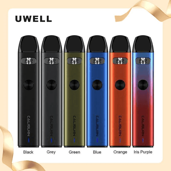 Uwell Caliburn A2咖哩棒A2電子煙主機官網評價說明書