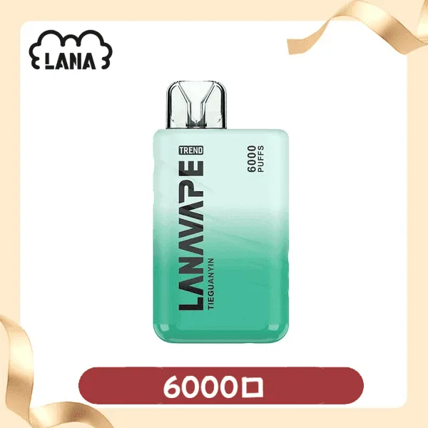 LANA拉娜6000口拋棄式丨即棄型電子煙裝置丨一次性超涼款